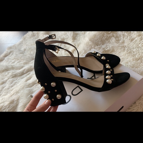 ALDO 3in Pearl Short Heels SIZE 8.5 (US Women) - Picture 7 of 7